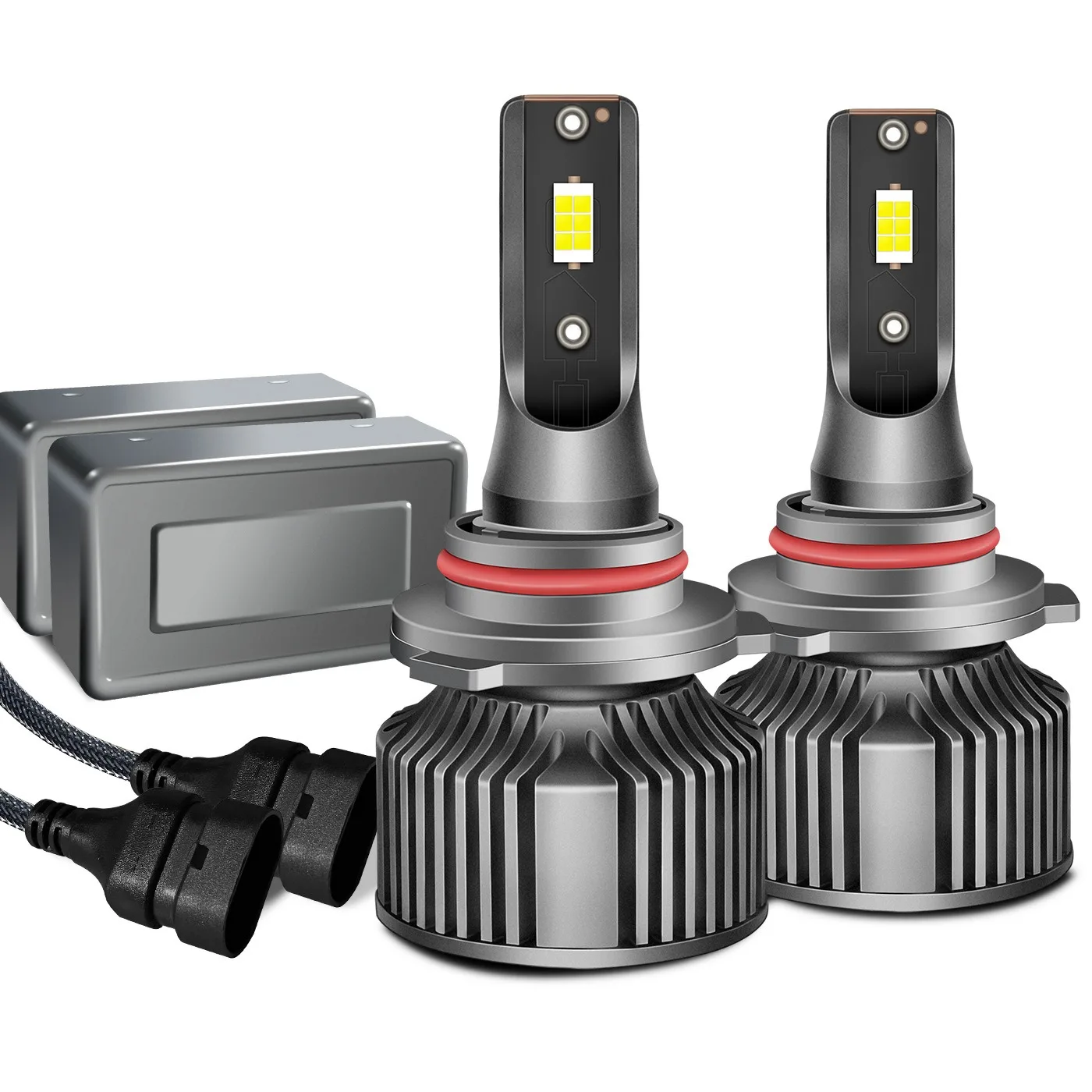 

Светодиодные лампы для фар PSX24W PSX26W P13W H18 H4 H19 H13, 12В 60Вт 6000К, с внешним драйвером