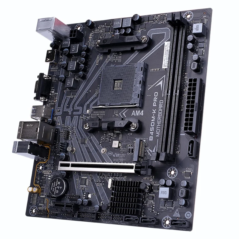 

COLORFUL B450M-K PRO V14 Motherboard Dual Channel DDR4 2400/2133MHZ SATA 6Gb/S for AMD AM4 Socket 3000 Series Processors