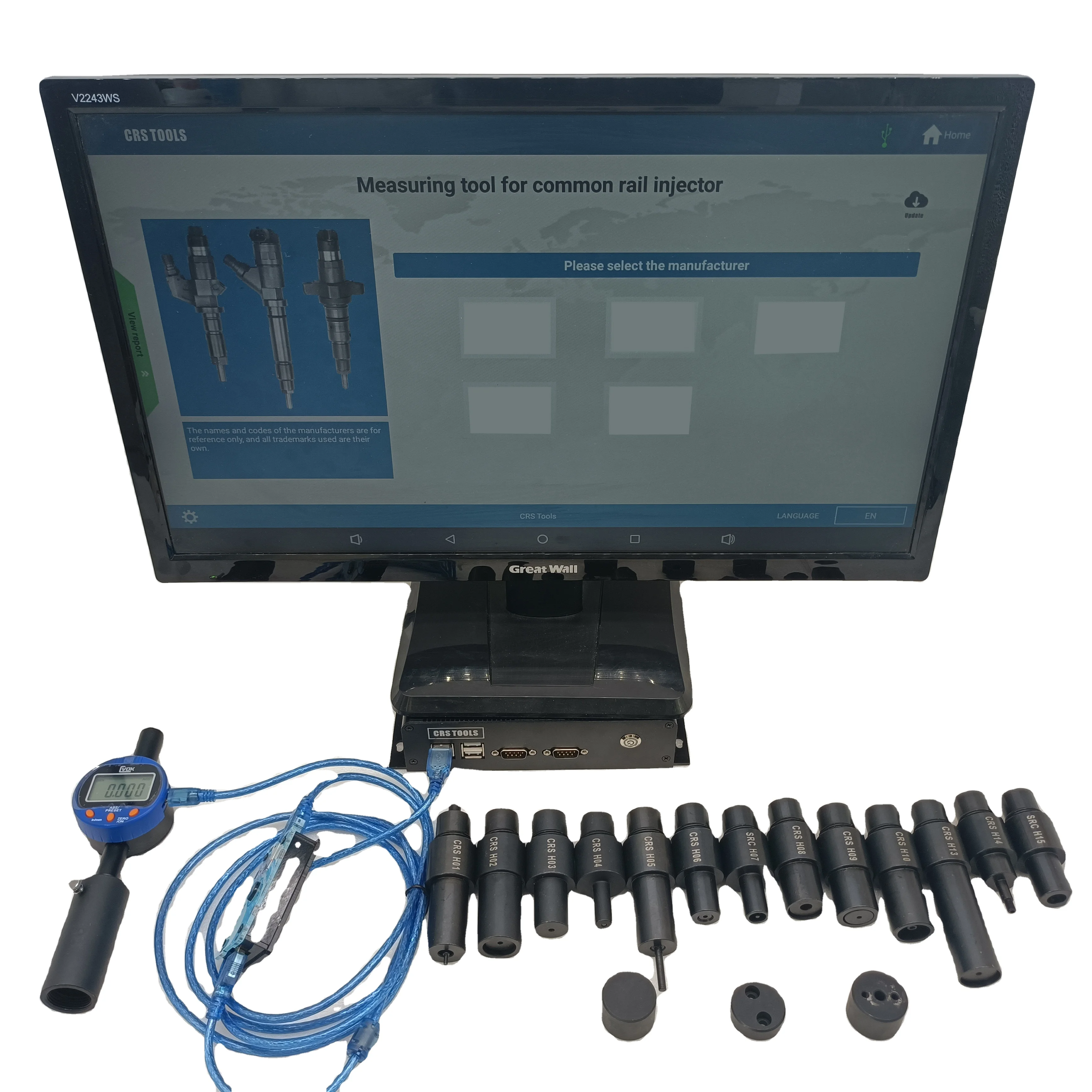 

Инструменты BEACON для ремонта автомобилей CRM3000 Stage 3, диагностические инструменты для ремонта форсунок Common Rail, трехступенчатые инструменты