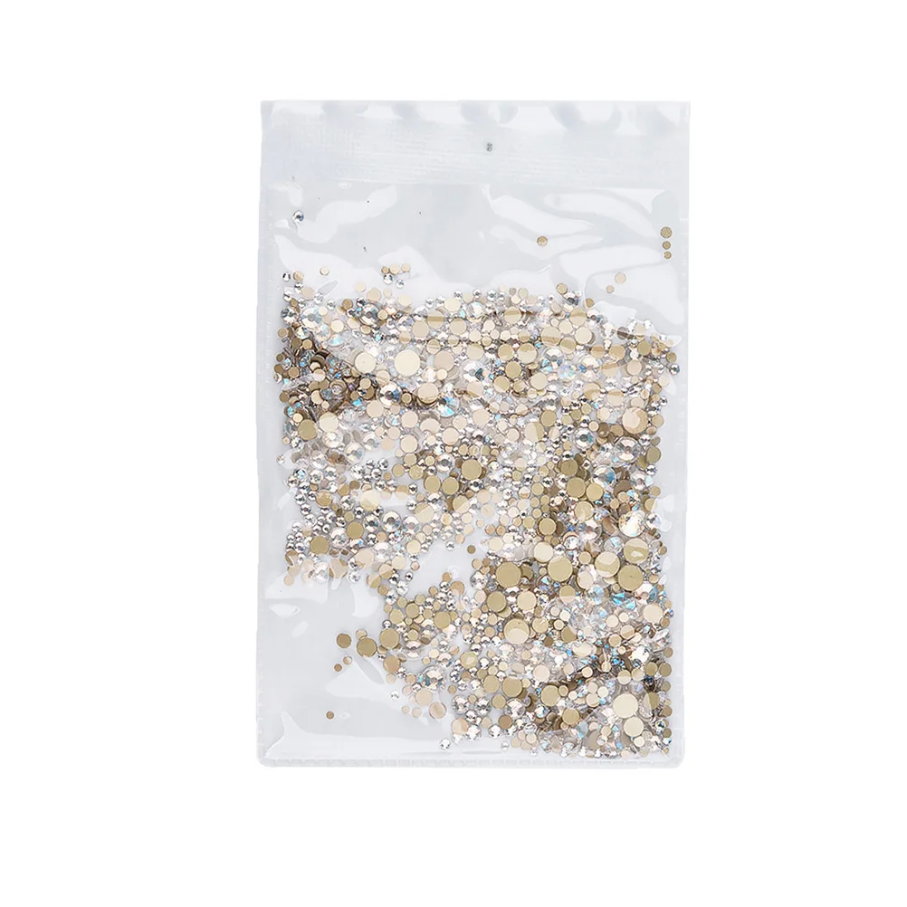 1440개 라인스톤 네일 장식 내구성 가벼운 반짝이는 디자인 매력적인 손톱 DIY 네일 드릴 매니큐어 액세서리