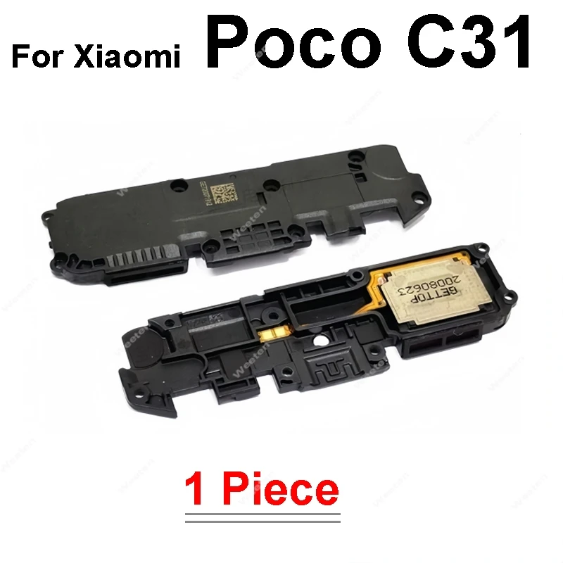 Speaker Ringer Module For Xiaomi Poco C40 C50 C50 C31 C51 C51 C61 C55 C65 C75 4G Sound Buzzer Inner Ringtone Spare Parts