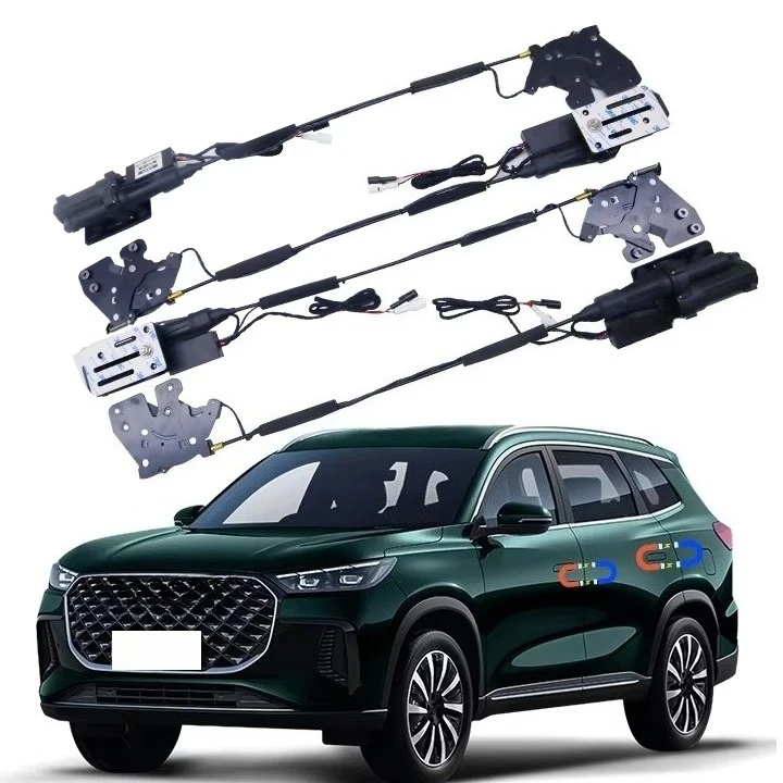 

Автоматические доводчики дверей с магнитным приводом для Chery Tiggo 8 Plus, 4 двери, стальные, с функцией мягкого закрывания, аксессуары для автомобиля