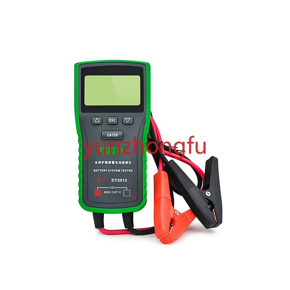 DUOYI DY2015 Electric Vehicle Battery Tester Capacity Tester 12 V 60A Battery Meter Discharge Charging System Tester