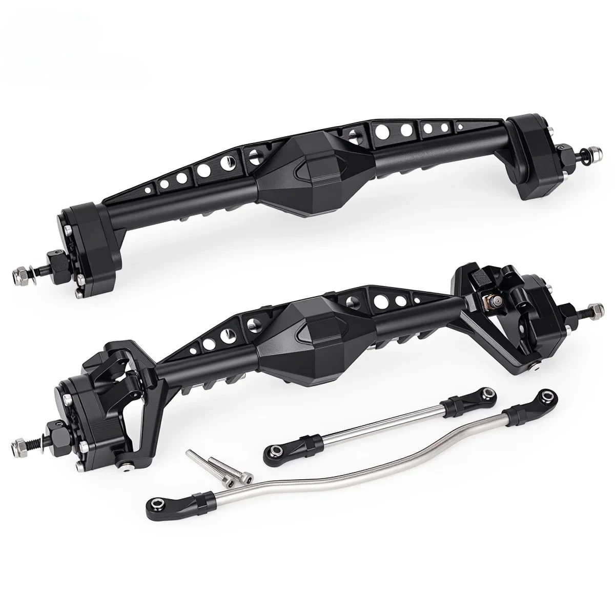 1/10 Plastic Portal Axles Complete Front Rear Replacement Upgrade Part for 1/10 RC Crawler Axial Capra UTB10 1.9 UTB F9 Car