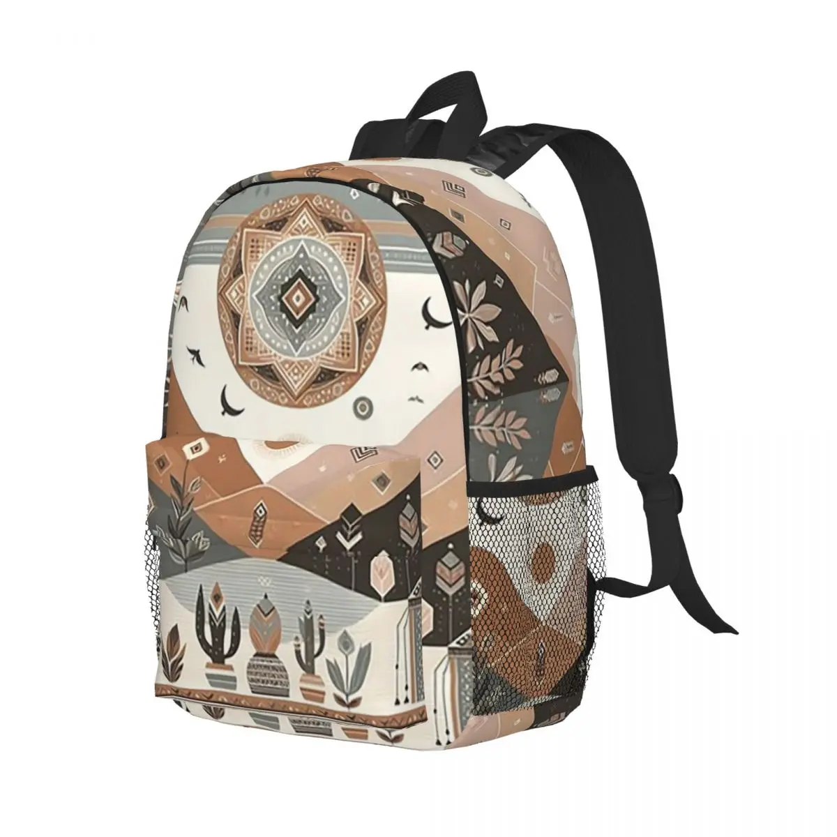 

Mid Century Backpack Student Boys Girls BookBag Kids School Bag Computer Shoulder Bags for Men Women