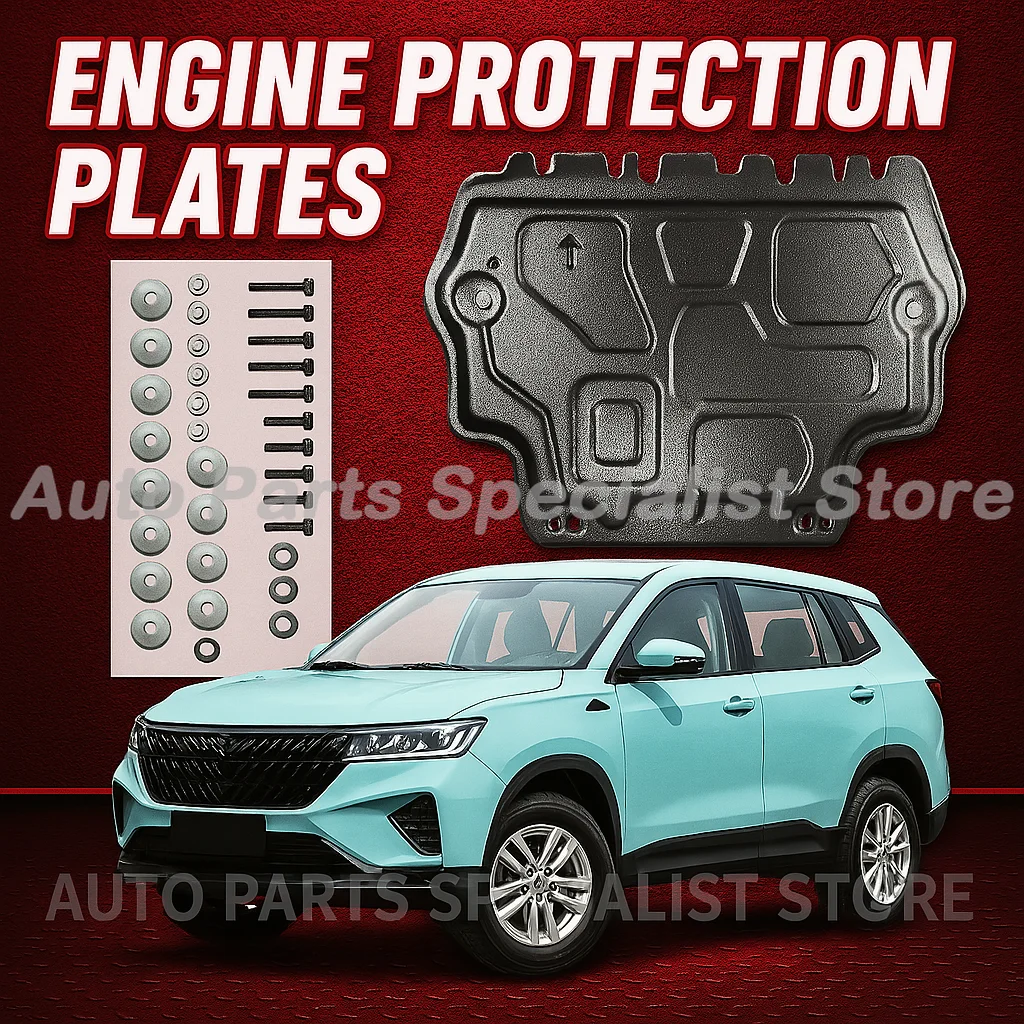 

Car Engine Splash Shield Guard Mud Fender Cover Mudguard Protector Black Accessories Shield Cover For Wuling Asta 2021-2024