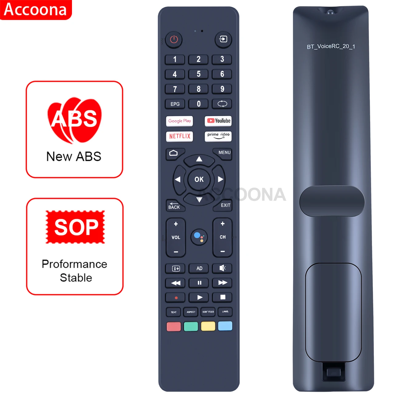 VOICE RC Remote control BT-VOICERC-20-1 for sharp smart tv