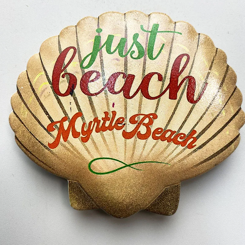 United States Myrtle Beach, seashells tourism decoration souvenirs 3D three-dimensional collection of arts and crafts gifts