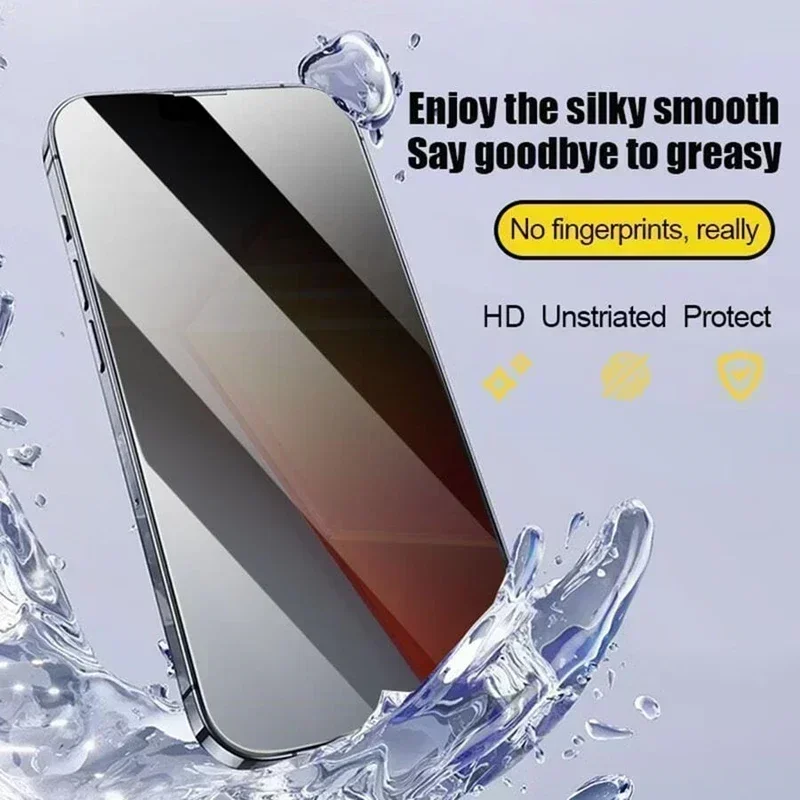 

Защитная пленка для экрана Infinix HOT 60i 40 30 Play NFC 50 Pro Plus 4G 5G, антишпионская, закаленное стекло, комплект для снятия