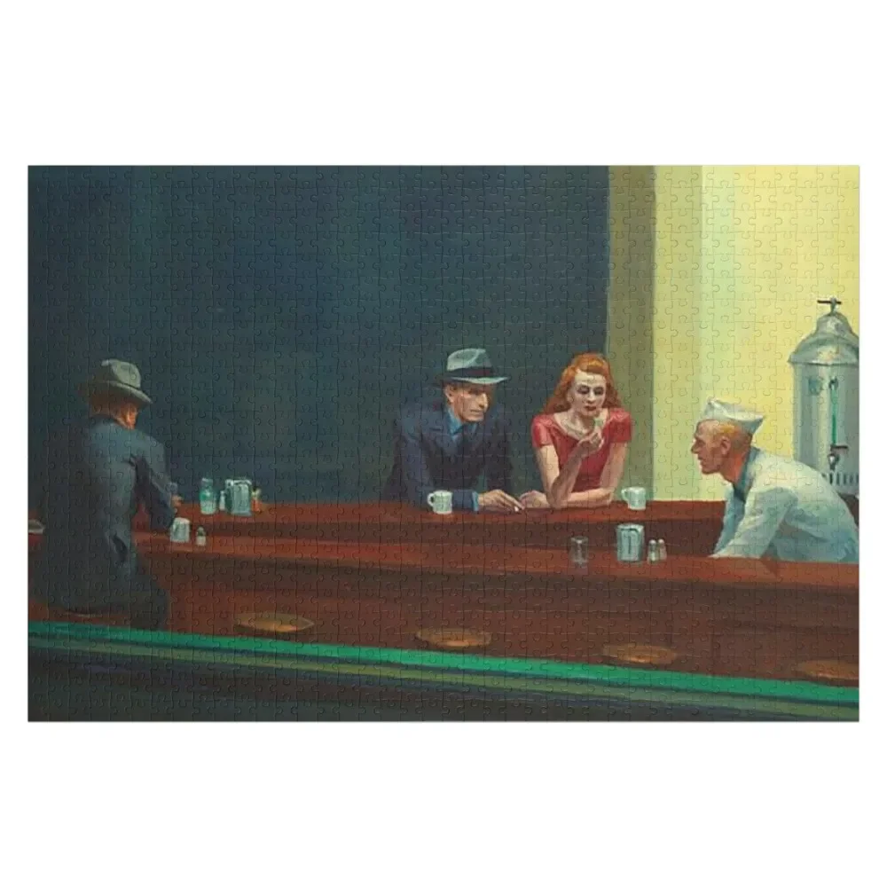 

Nighthawks Jigsaw Puzzle Novel Toys For Children 2022 With Photo Toys For Children Custom Puzzle