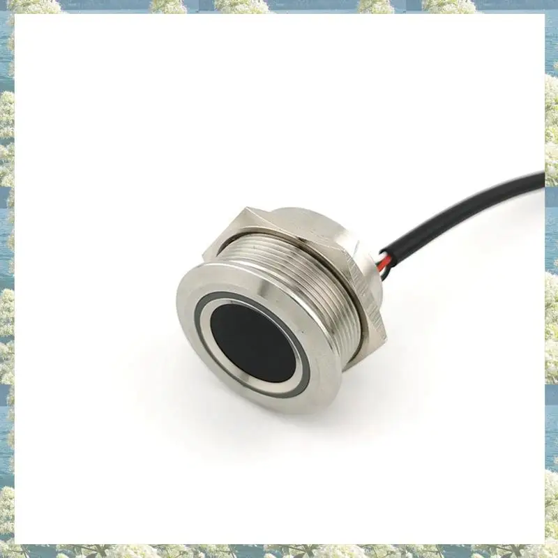 

New-R503pro 1500, емкость, круглый RGB светодиодный контроль, 3,3 В постоянного тока, емкостный модуль отпечатков пальцев, сенсорный сканер для контроля доступа, USB Durab