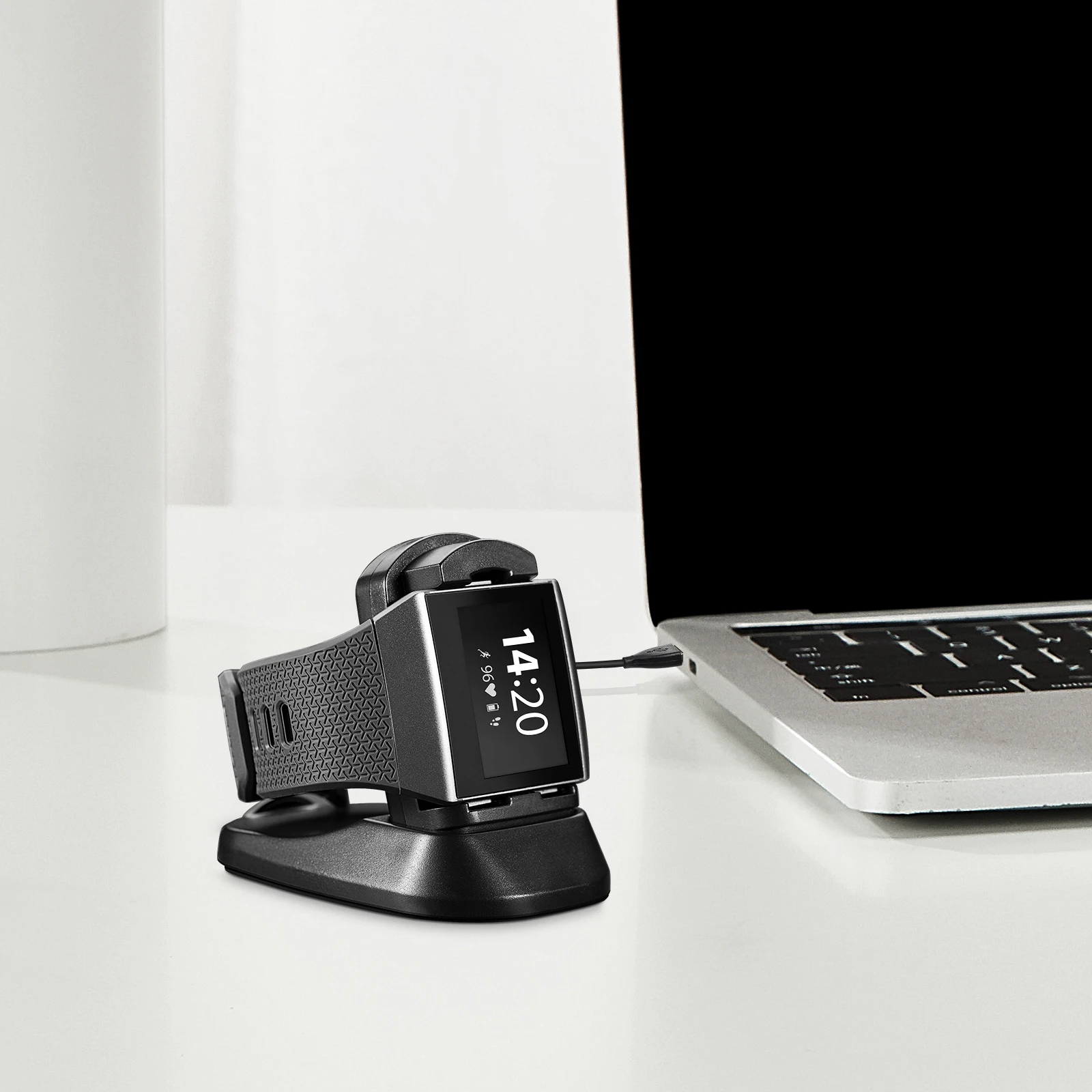 

Smart Watch Charging Station USB Cable for Series Fast Dock Stand Black Smartwatch Accessory Charging Base