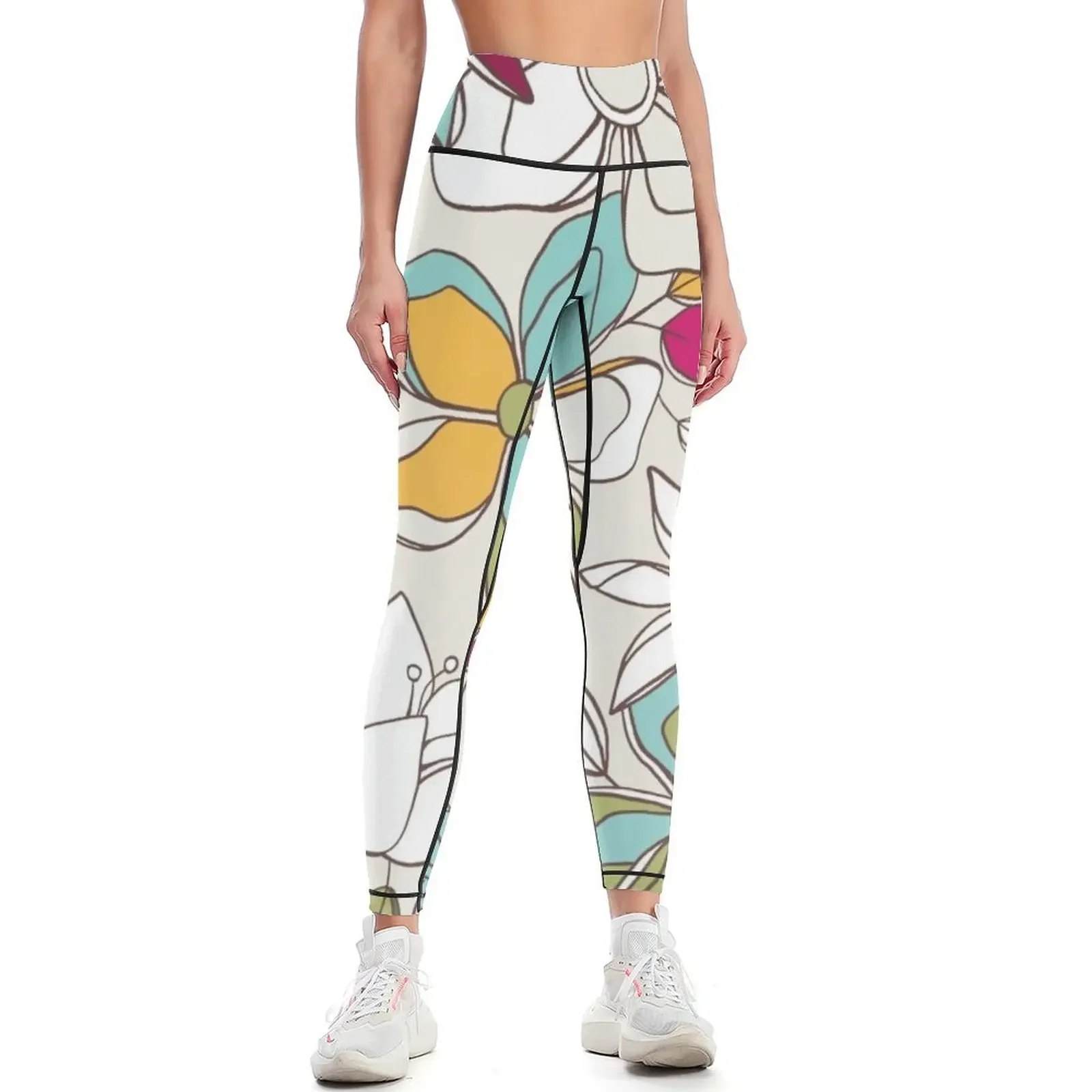 

Floral Leggings for physical Women's trousers Women's fitness sports tennis for Womens Leggings