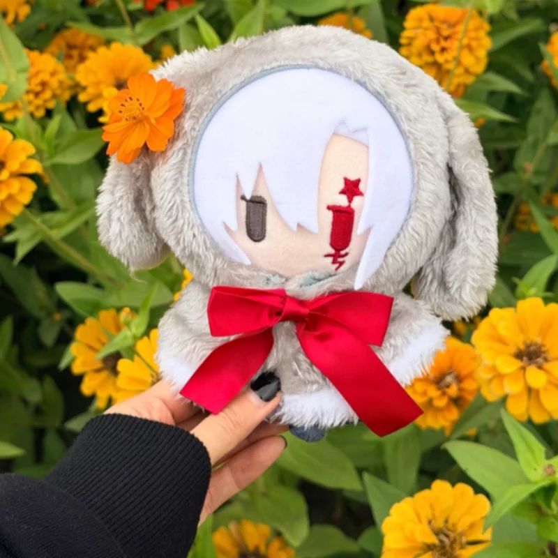 

Плюшевые куклы D.Gray-Man, милые мягкие игрушки, съемный кроличий плащ, косплей-аксессуары, коллекционные подарки для фанатов аниме