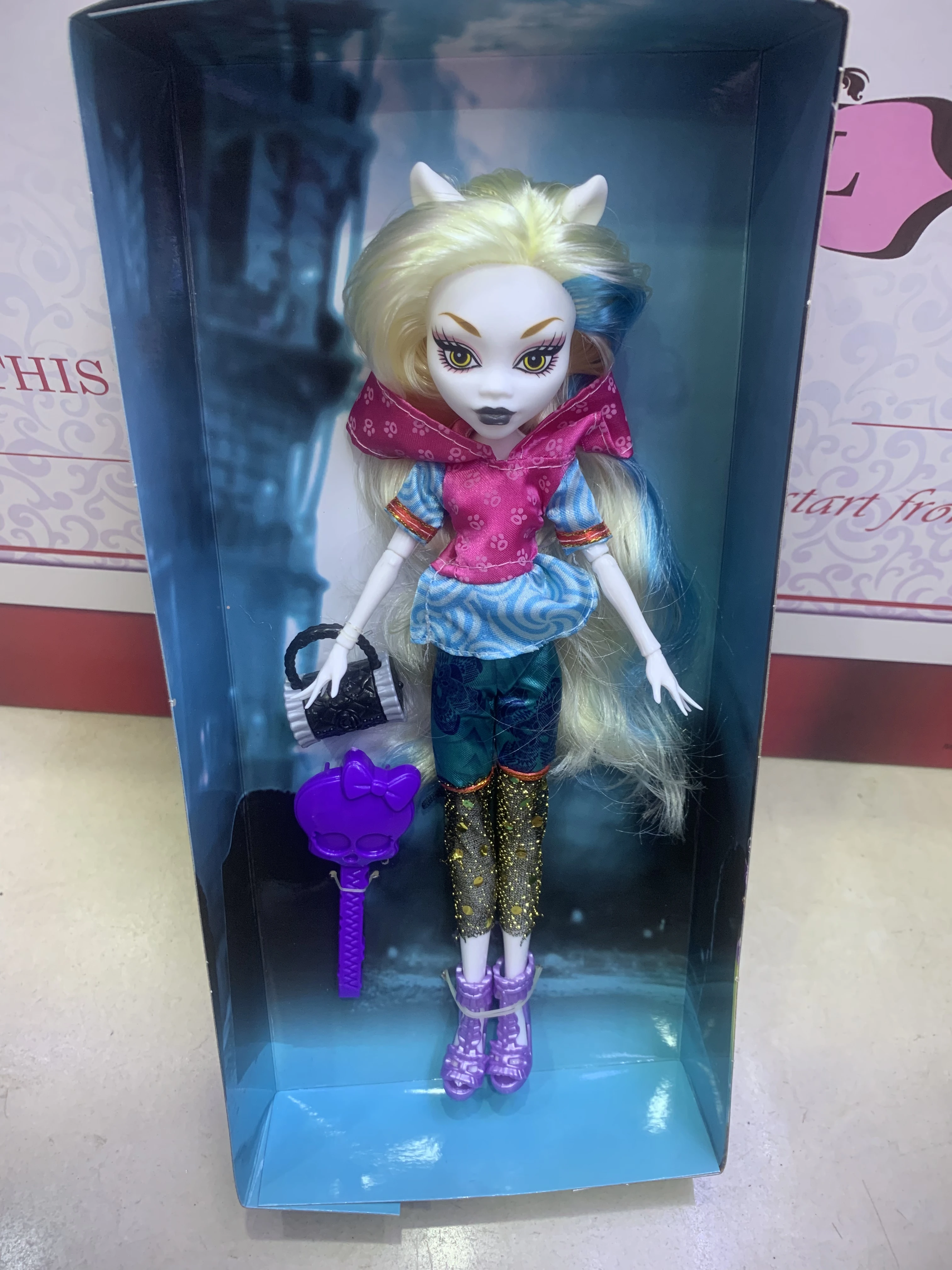 Monster High Haunted Student Spirits Kiyomi Haunterly Doll Toys  Collection Figure Playset Real shooting