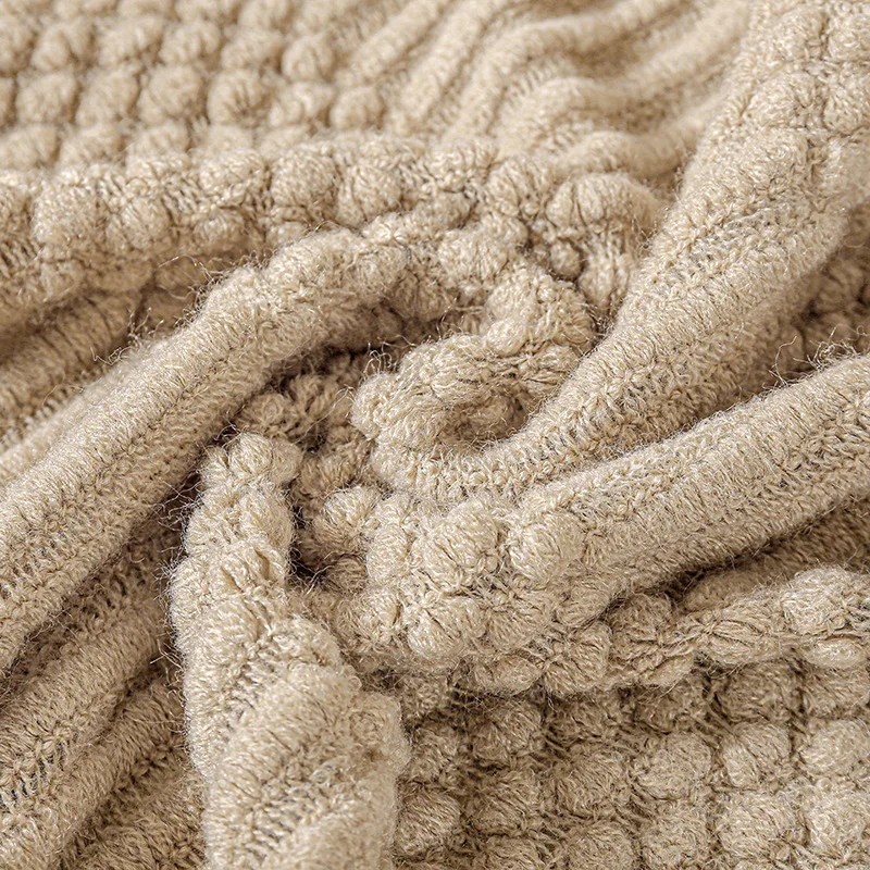 Oversized Pink Tassels Throw Blanket Textured Soft Sofa Couch Decorative Knitted Blanket Cozy Farmhouse Gift Sofa Bed Blankets