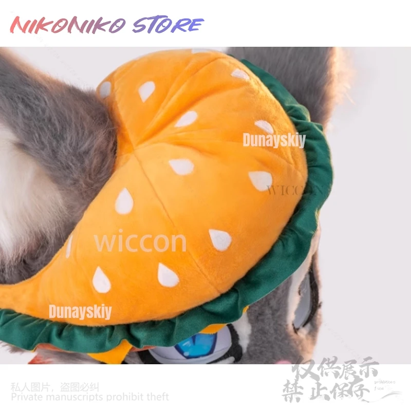 الحيوان Kawaii برغر Cutecore كوسبفري فروي Furrsuit أغطية الرأس زي لطيف قبعة وشاح الحلو موضة أنيمي موحدة كوس كوسفوف