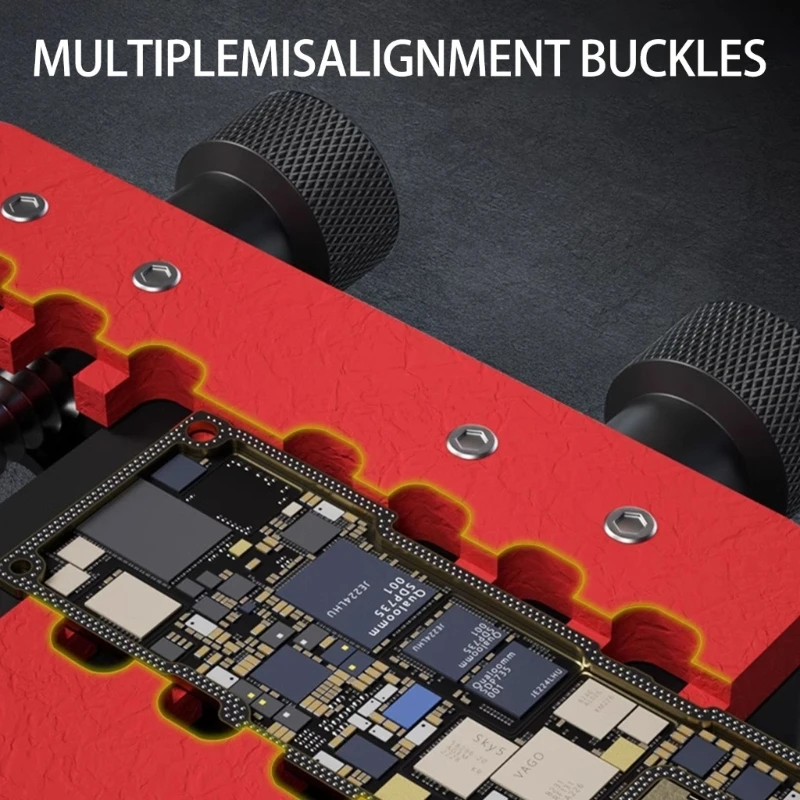 Portable Circuit Board Support Bracket Jig PCB Holder Clamping Device Easy Use Board Holder for Phone Repair Enthusiasts R58F