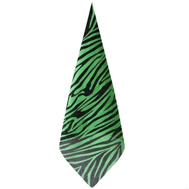 Hiphop Zebras Striped Square Head Scarf Cycling Face Mask Bandana Head Wrap 