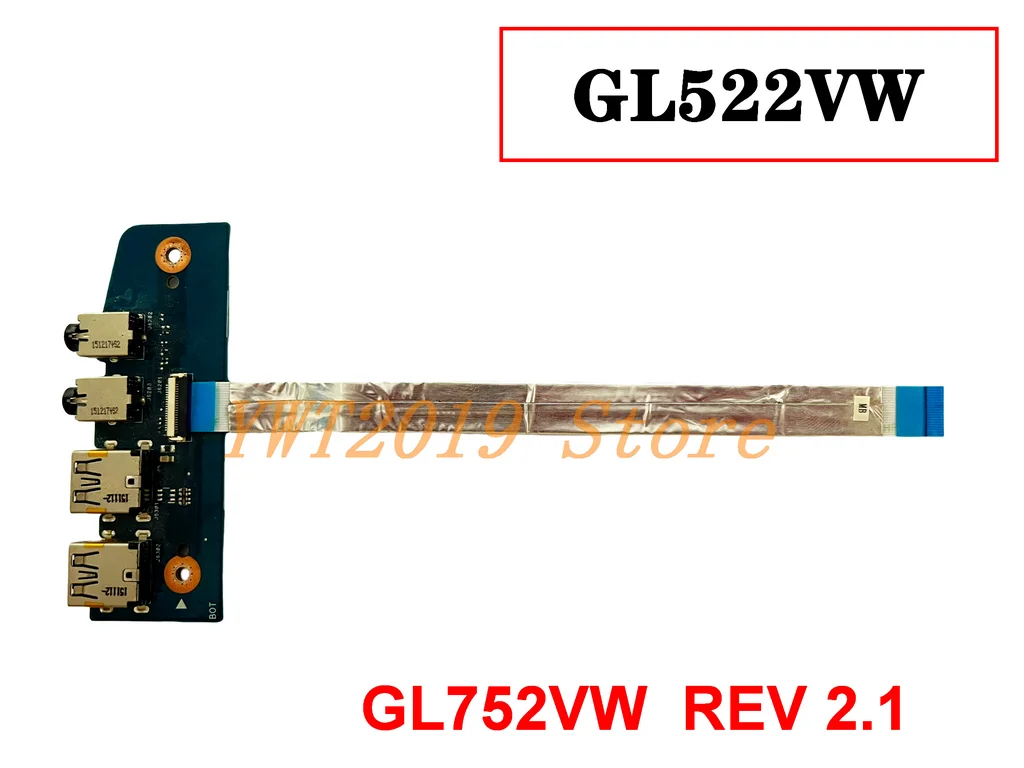 Originale per ASUS GL752VW scheda USB scheda audio W/cavo GL752VW REV 2.0 testato buona spedizione gratuita