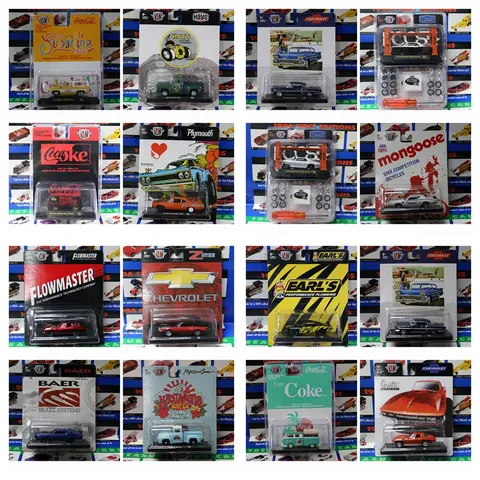 M2 machines 1/64 1956 ford f100 mooneyes gmc Mercury Collector Edition Metal Diecast Model Race Car giocattoli per bambini regalo