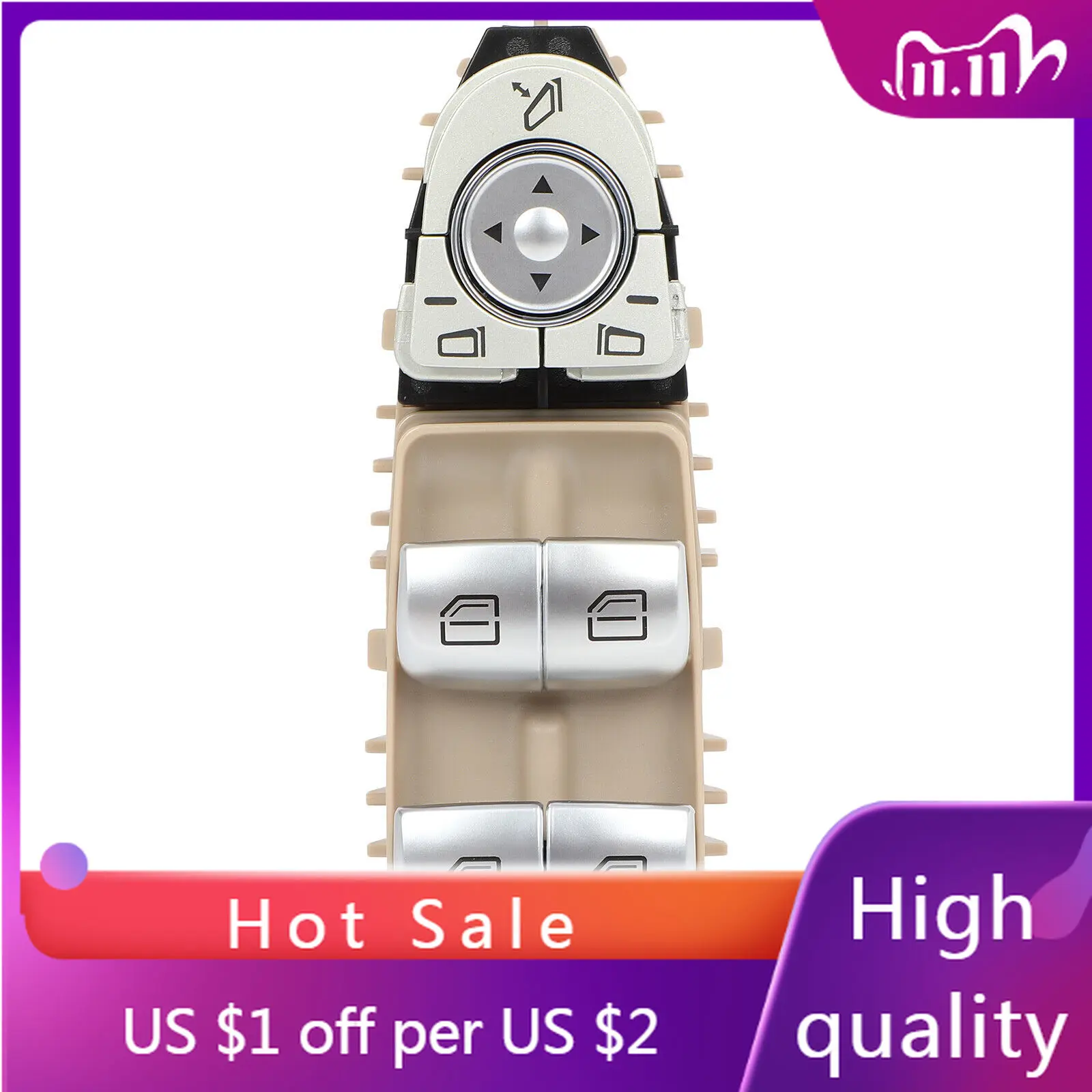 

Power Window Lifter Switch Control Regulator For W205 Mercedes Benz C160 C180 C200 C300 C350 C400 C450 C43 C63 4-matic 2014-2019