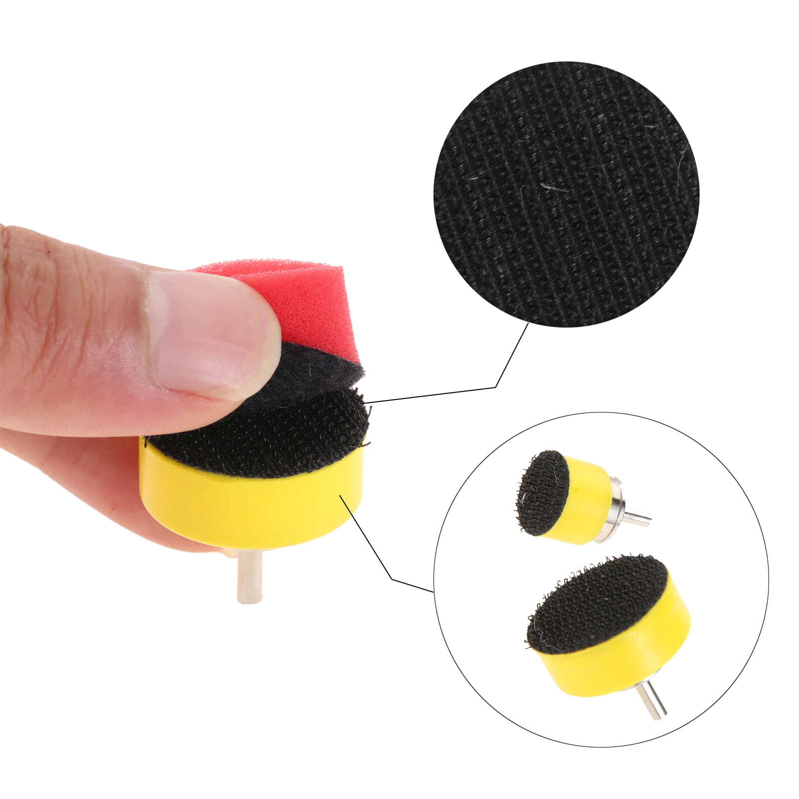 Imagem -06 - Conjunto Acessórios Dremel Polimento Polimento Pad Polidor de Carro Beleza Máquina de Polimento Detalhando Kit Ferramentas para Ferramentas Rotativas 16 Peças