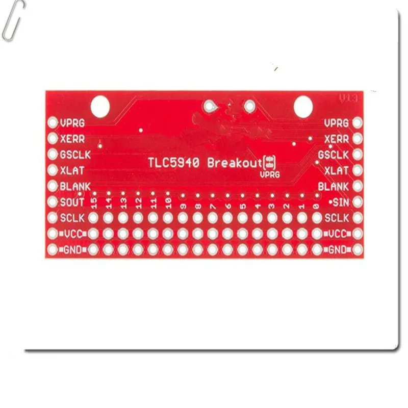 Placa de Control PWM, controlador LED, Breakout-TLC5940 (16 canales)