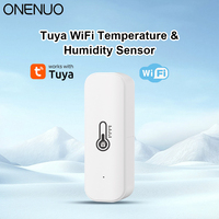 WiFi/ZIgbee Temperature Humidity Sensor Tuya Smart APP Remote Monitor For Smart Home Work with Alexa Google Assistant