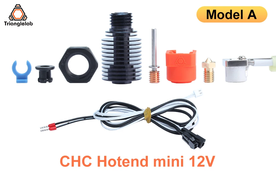 R Trianglelab Mini CHC Hotend Keramik-Heizkern 24V 40W Thermistor 104NT-4-R025H42G 104GT-2 für 3D-Drucker HOTEND – Detail 9
