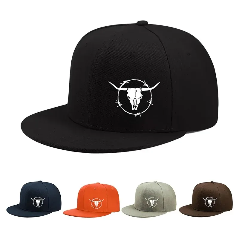 Hip hop printed baseball cap Outdoor Casual Snapback adjustable cap