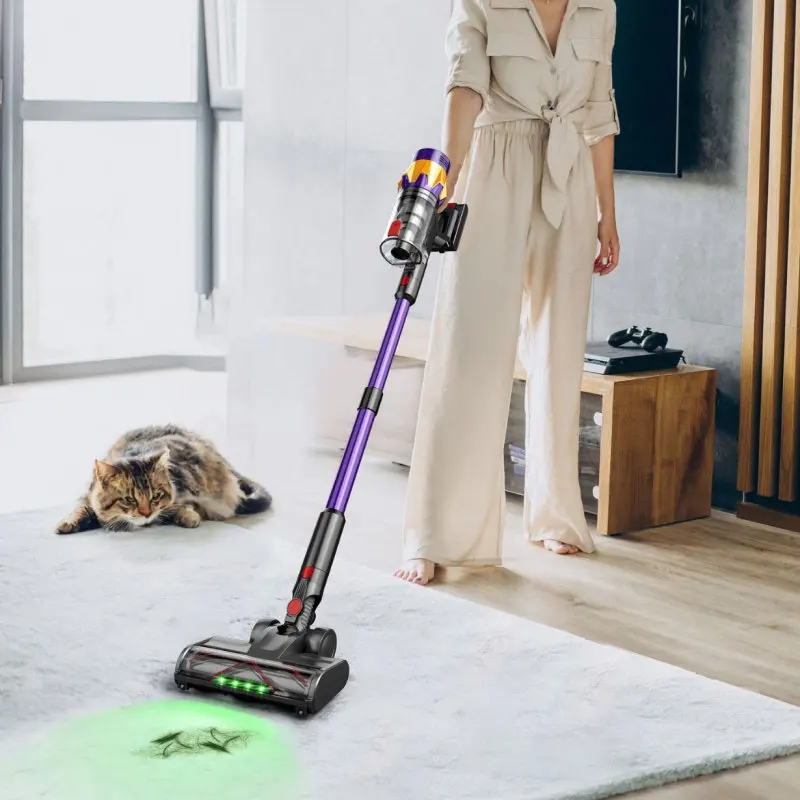 Vacuum cleaner new household suction mopping pet hair three-in-one handheld silent large suction