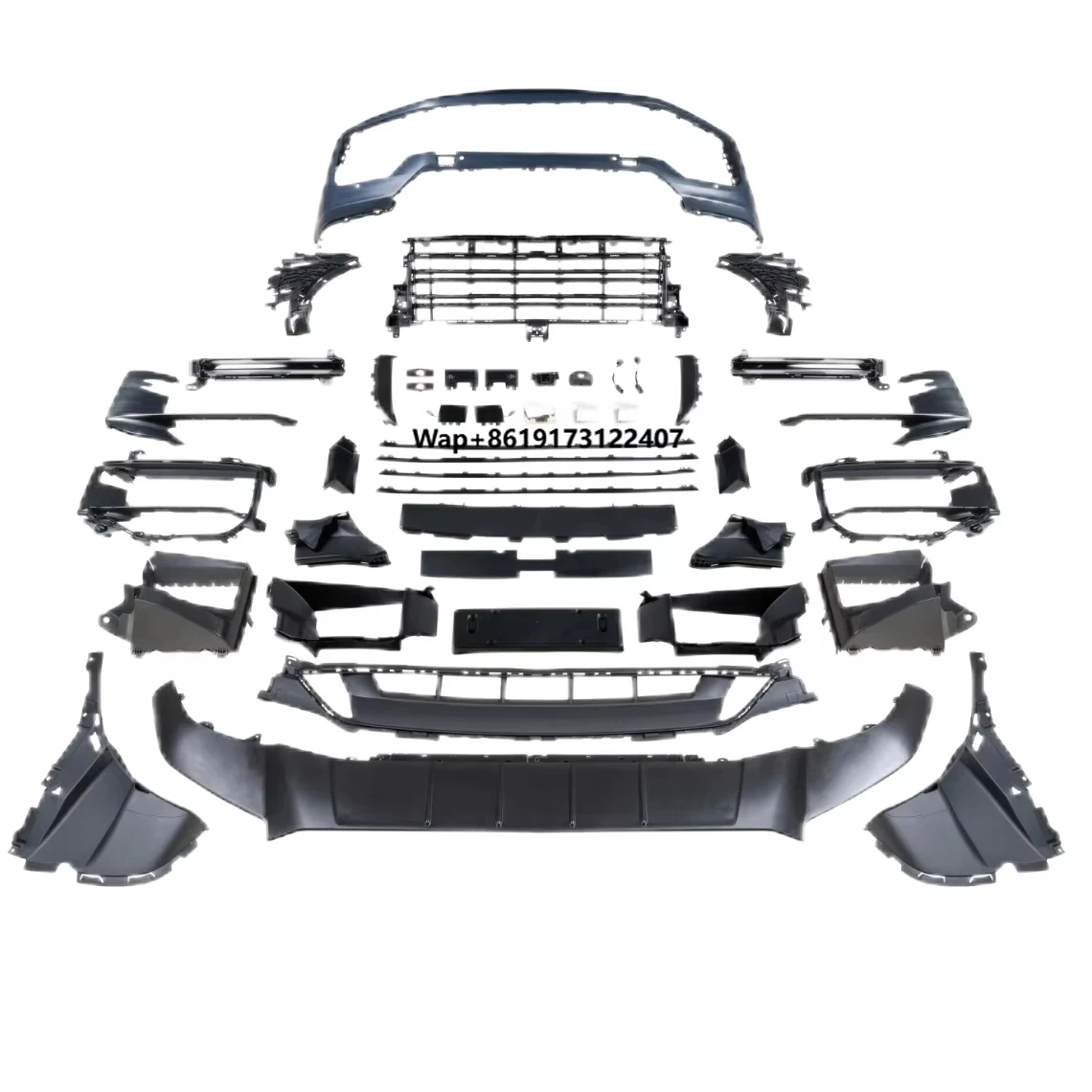 

2018-2023 9Y0.1 Turbo Front Bar Assembly Upgrade New Condition PP Material for 9Y0.2