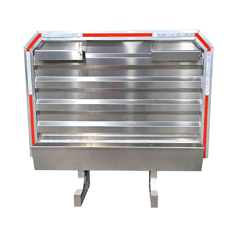 Semi-Truck Headache Rack with 2 Chain Hangers and Full Tray (68