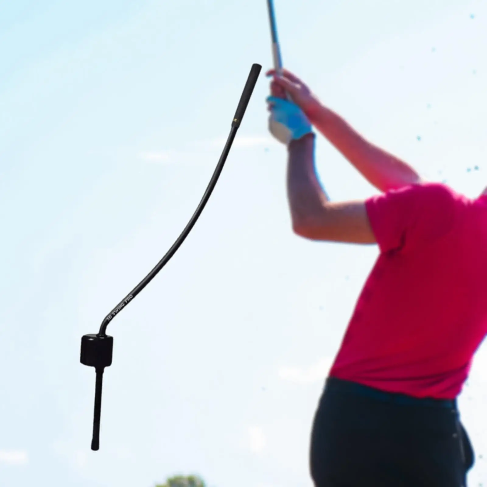 

Golf Swing Trainer Portable Golf Warm up Stick for Tempo Alignment Strength