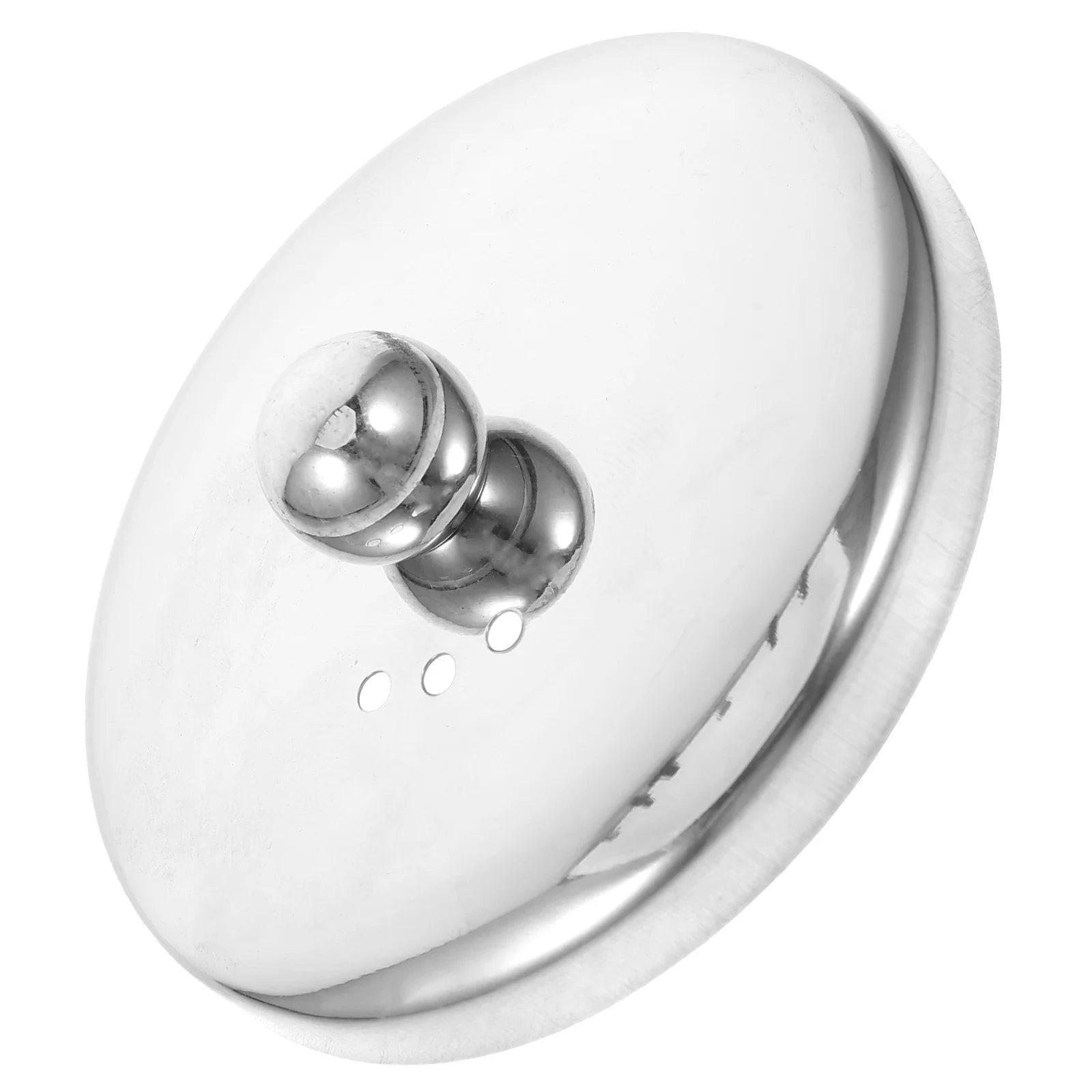 Tampa de bule de aço inoxidável, substituição de 8.1 cm para chaleira, copo, panelas, infusor de chá, reutilizável, 1 peça