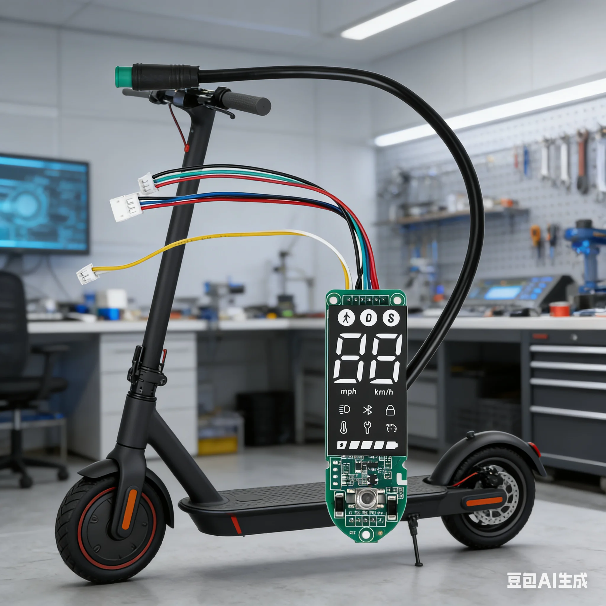 

E-scooter Display Dashboard Digital Speedometer Circuit Board For Xiaomi 3Lite Scooter Instrument Board Replace Accessories