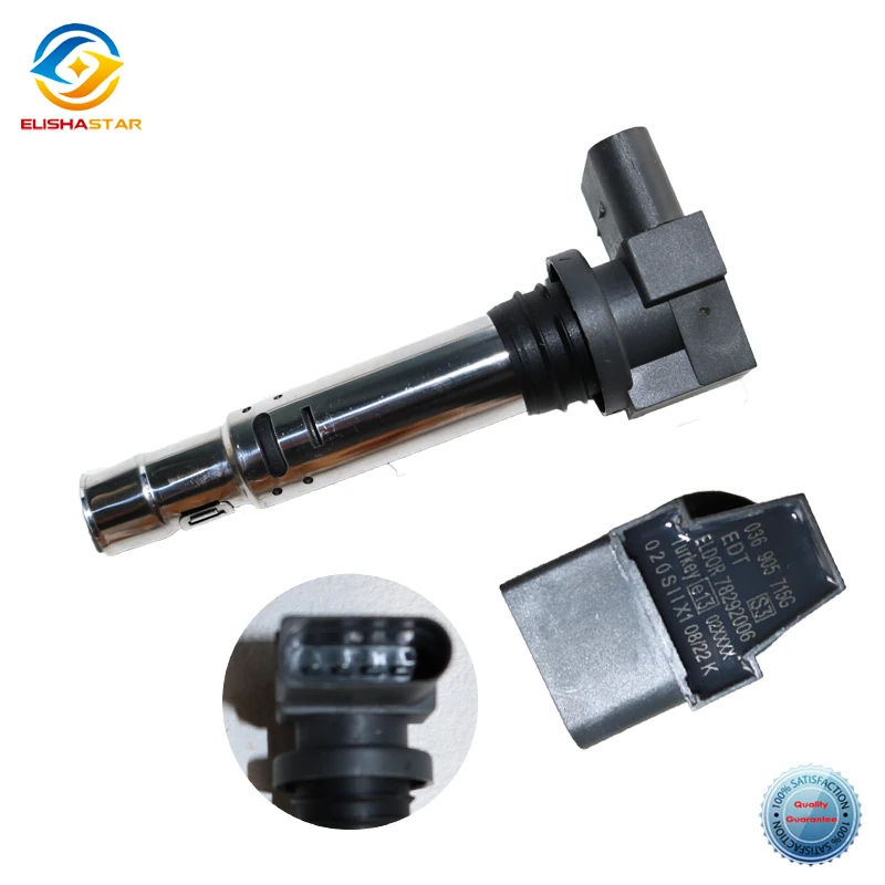 

Ignition Coil 036905715F 036905715G For VW Golf Jetta Bora Beetle Polo Caddy Sharan Tiguan Scirocco Passat Octavia 1.6 1.4