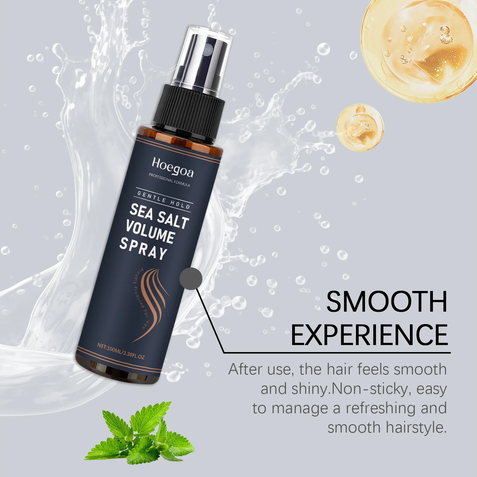 

Hoegoa Fluffy Hair Styling Spray Increase Volumizing More Thicken Non Grease Instant Strong Hold Waterproof Hair Shaping Sprays
