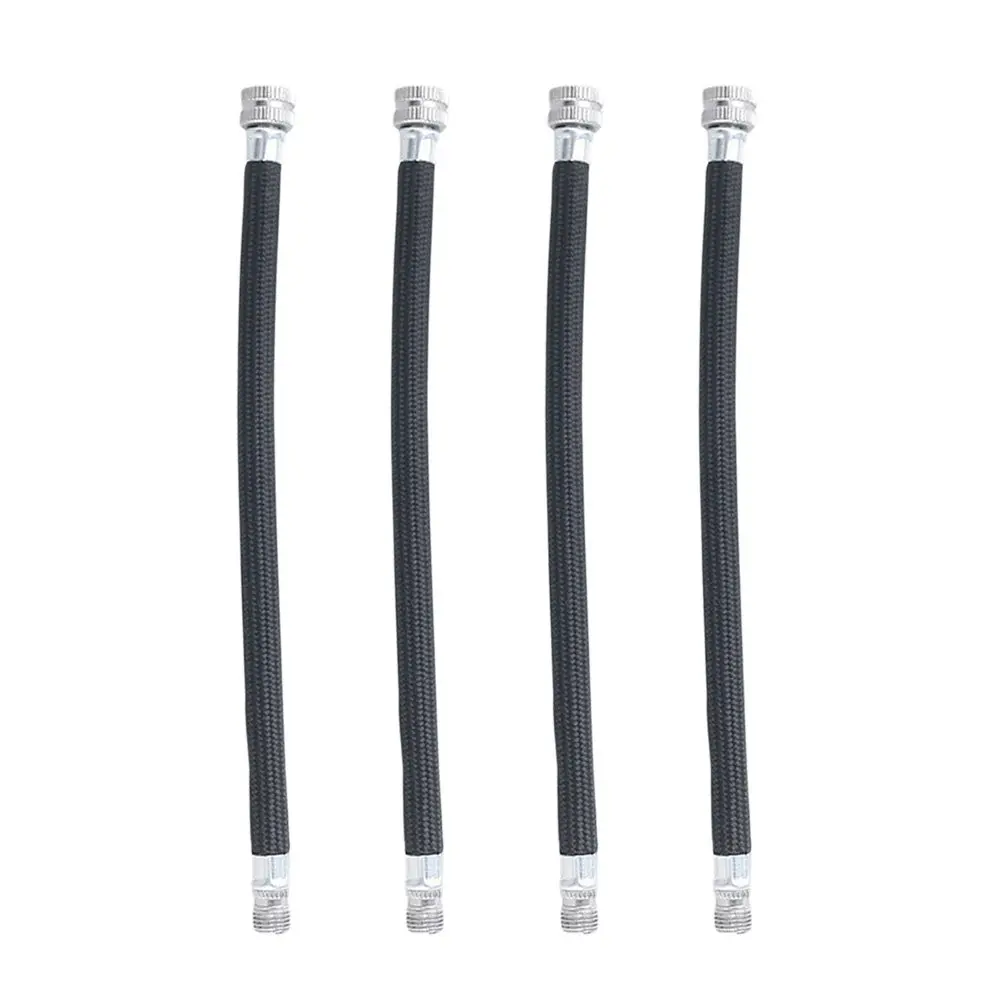 

Набор из 4 удлинительных шлангов для насоса, аксессуар для насадки велосипедного насоса, профессиональная удлинительная трубка, легкая, для длительного использования