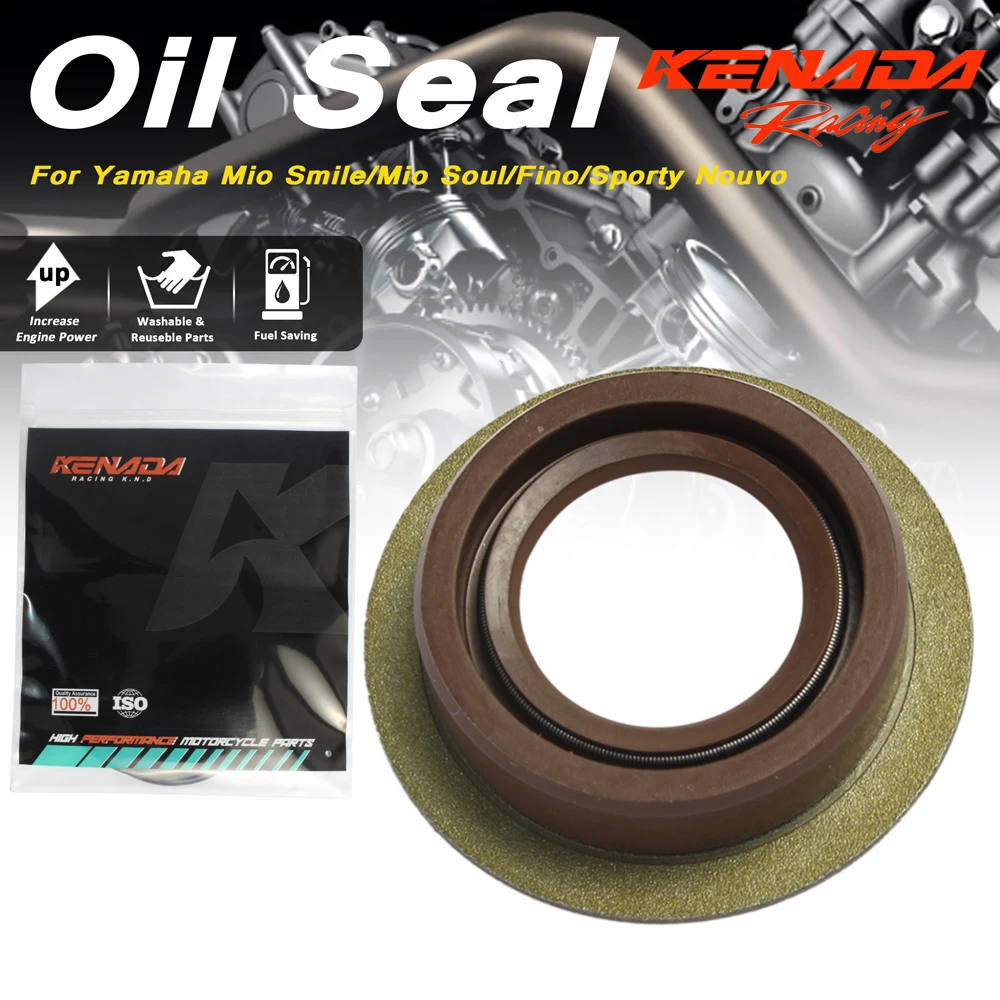 

KENADA Racing 93102-22810 Crankshaft Oil Seal For Yamaha Mio Smile/Mio Soul/Fino/Sporty Nouvo