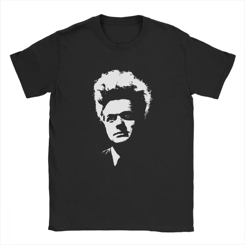 Eraserhead Movie Tshirt 80s Men T Shirts David Lynch Funny Cotton Short Sleeve Tee Shirt Printed Tops Plus Size Crewneck T-Shirt