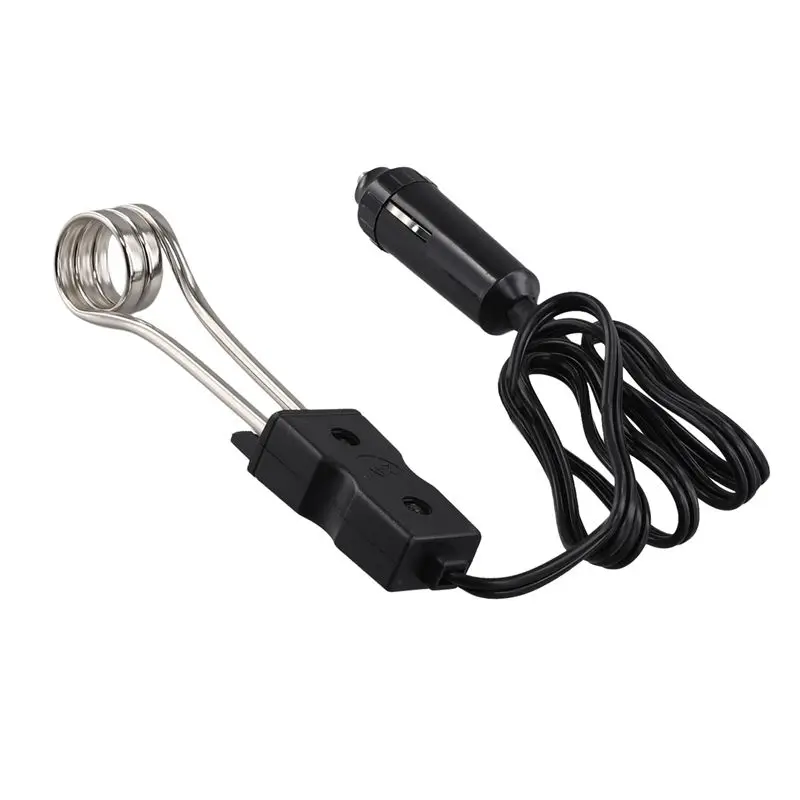 

HOT-Portable 24V Electric Car Boiled Immersion Water Heater Traveling Camping Picnic New,Portable 24V Electric Car Boiled Immers