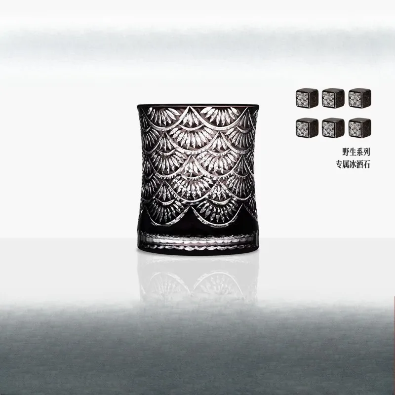 Arowana wine glass whisky cup gift box packaging foreign wine cup personalized creative gift