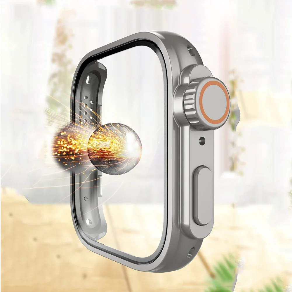 Custodia per PC di classe + per Huawei Watch Fit 3 Accessori aggiornamento a ultra 2 Protezione schermo antigraffio completa per Huawei Fit3