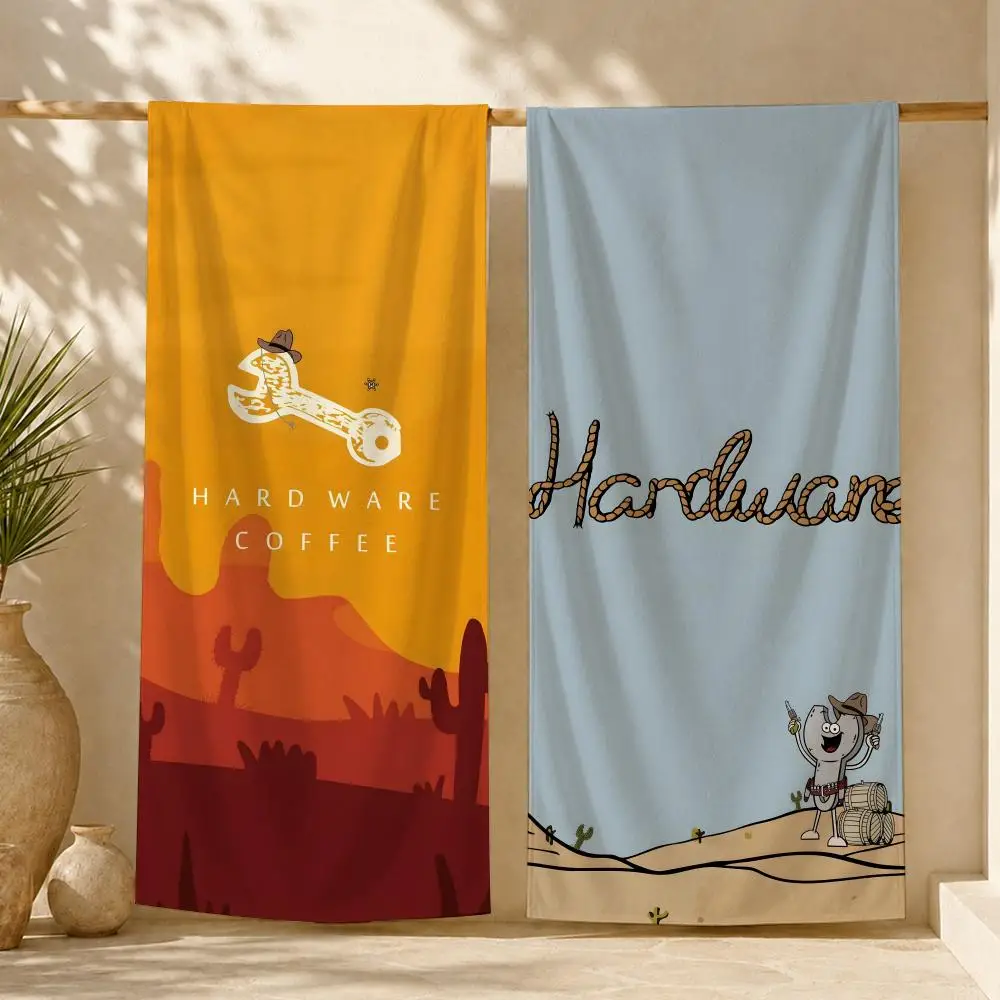 western cowboy Towel ultra-fine fiber quick drying absorbent towel, beach swimming vacation beach towel