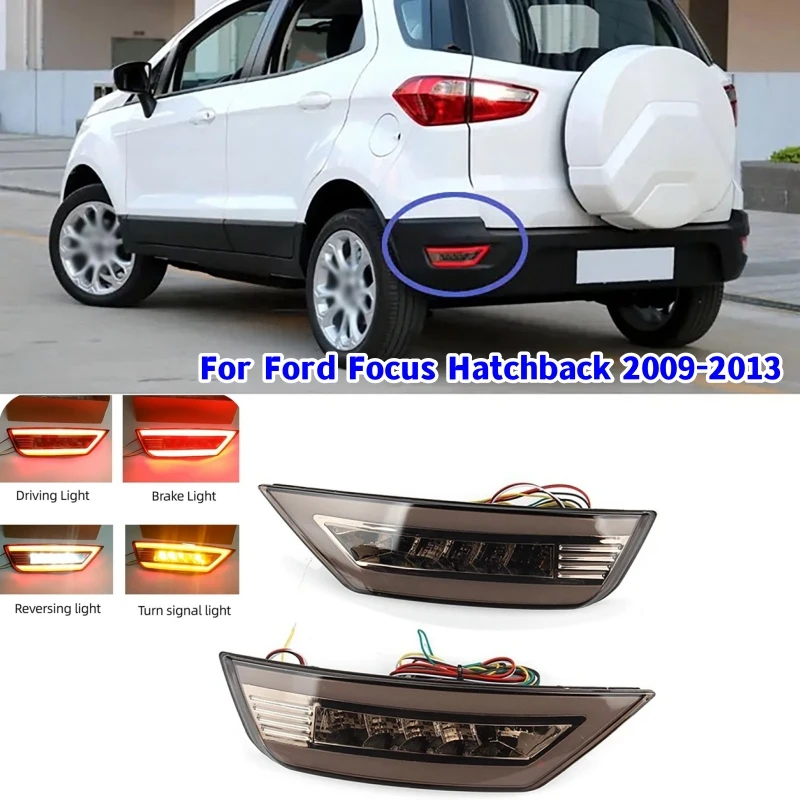 

Car LED Rear Bumper Reflector Light Rear Signal Lamp For Ford Focus Hatchback 2009-2013