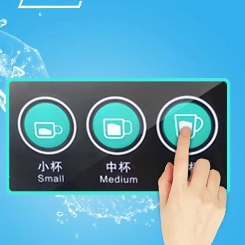 10L เครื่องทำน้ำเย็นและร้อนแบบอุณหภูมิสองเท่าเครื่องทำพิซซ่ากาแฟชานมร้านชาบ้านสำนักงาน