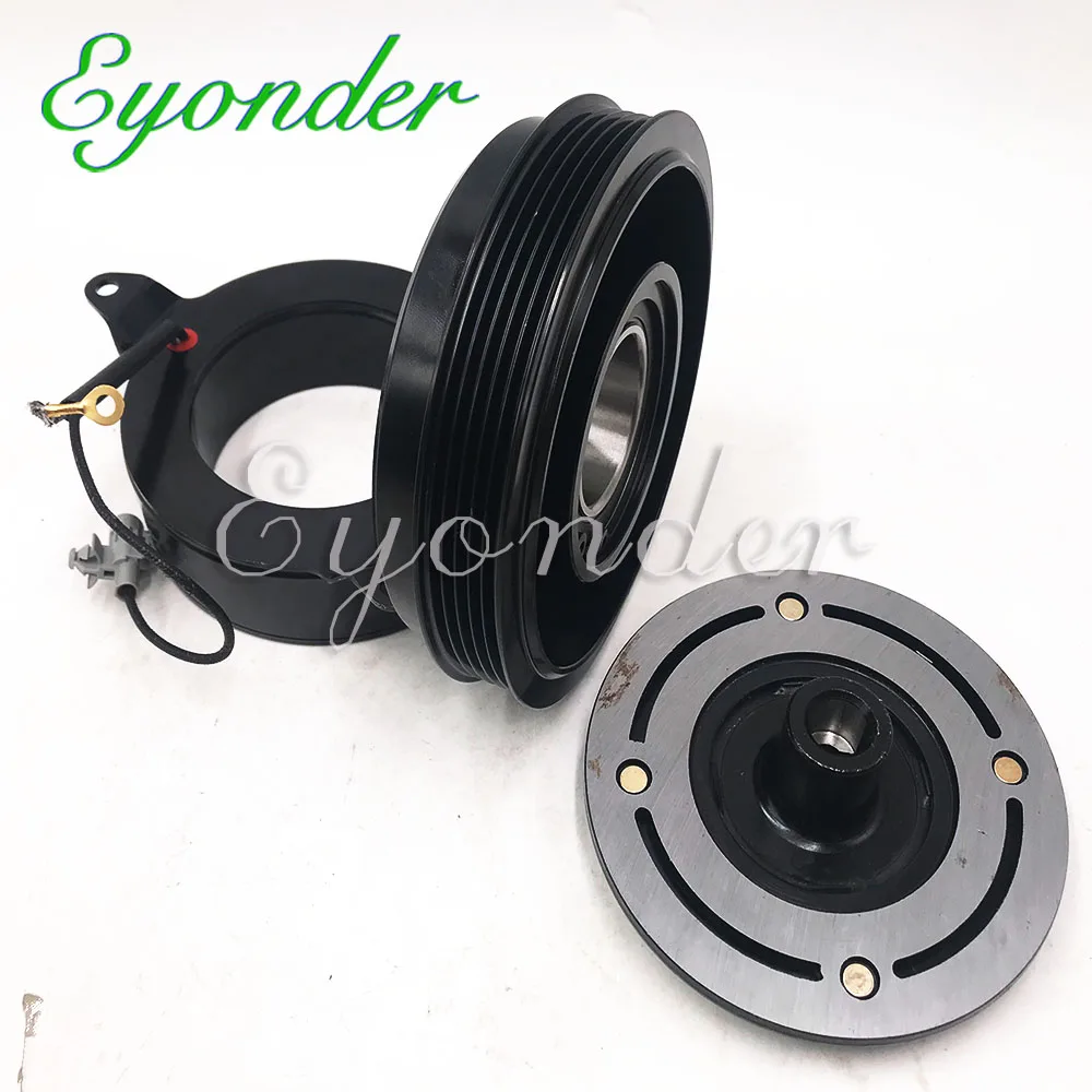 

AC A/C Air Conditioning Compressor Electromagnetic Magnetic Clutch Assembly Pulley 10P30C for TOYOTA COASTER Mini BUS 4472201454