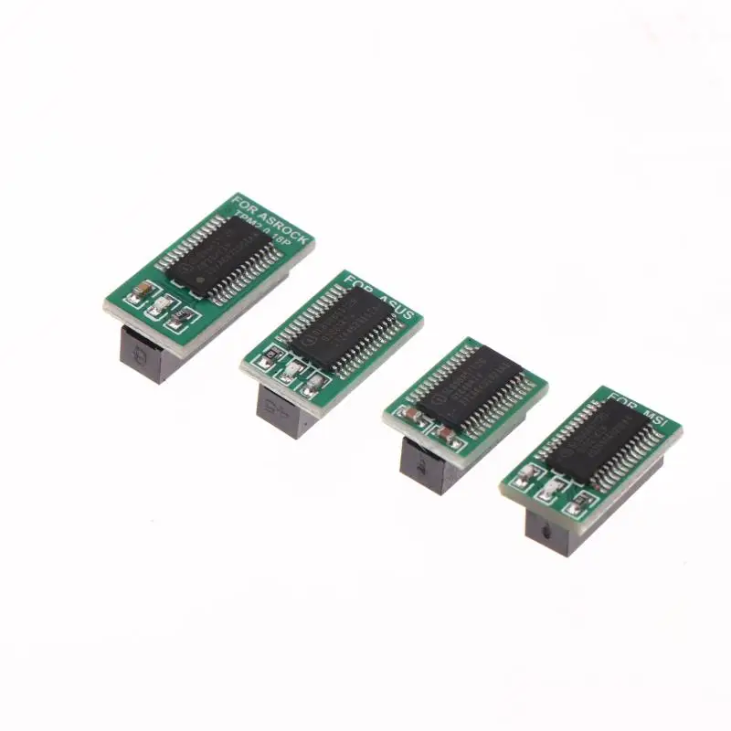 Módulo TPM 2.0 12 14 18 20 pinos placa-mãe de suporte para módulo de segurança placa de módulo remoto
